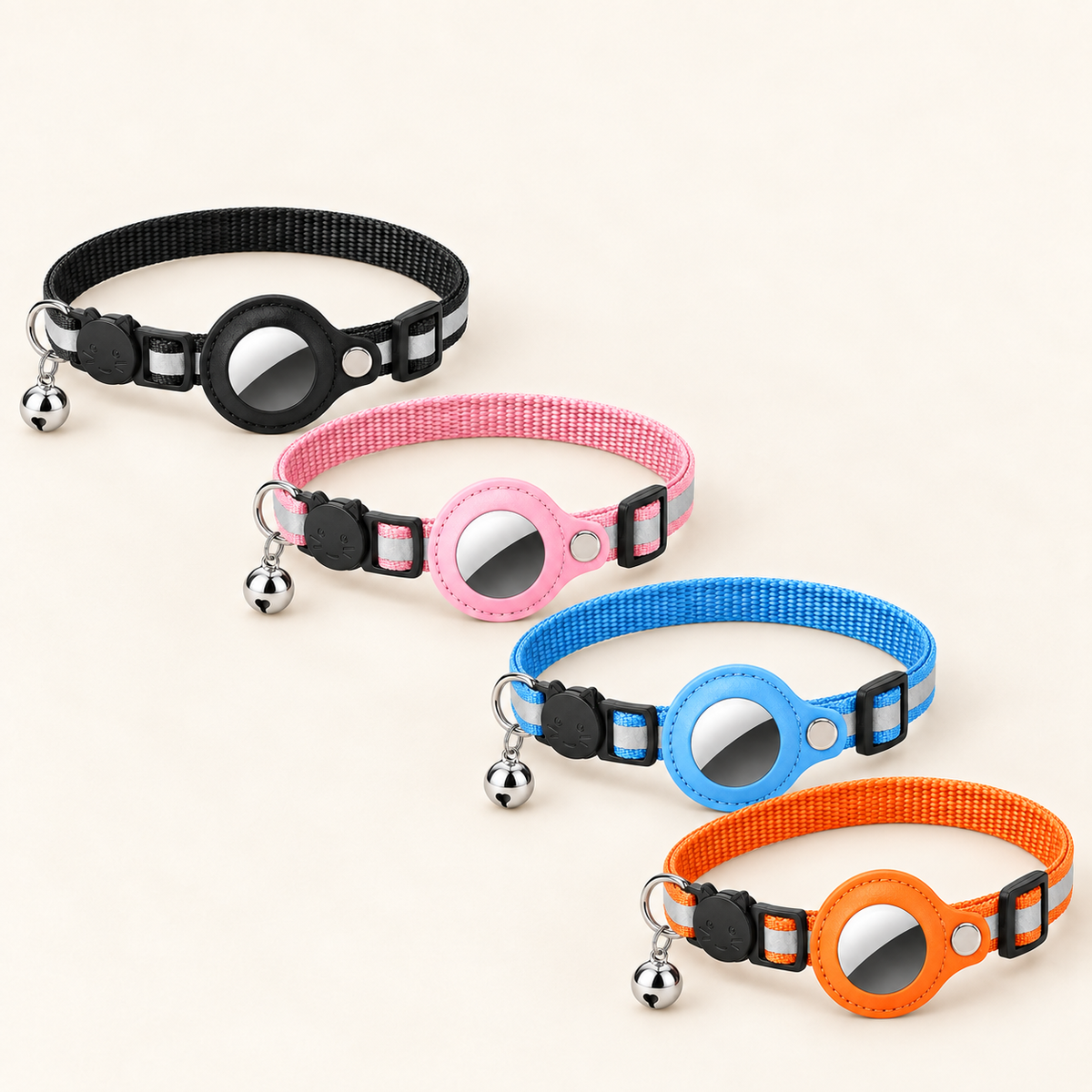 Le Collier Pas Perdu - Le collier pour chat avec emplacement traceur "AirTag"