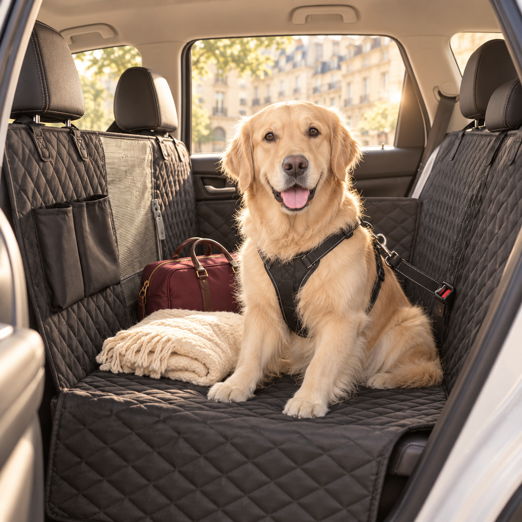 Croc-Route - Protection Banquette Voiture Chien