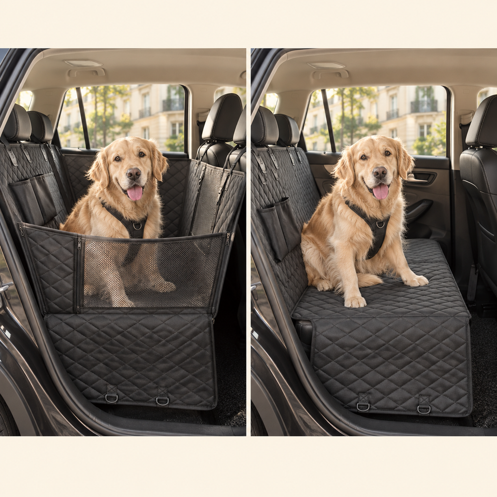 Croc-Route - Protection Banquette Voiture Chien