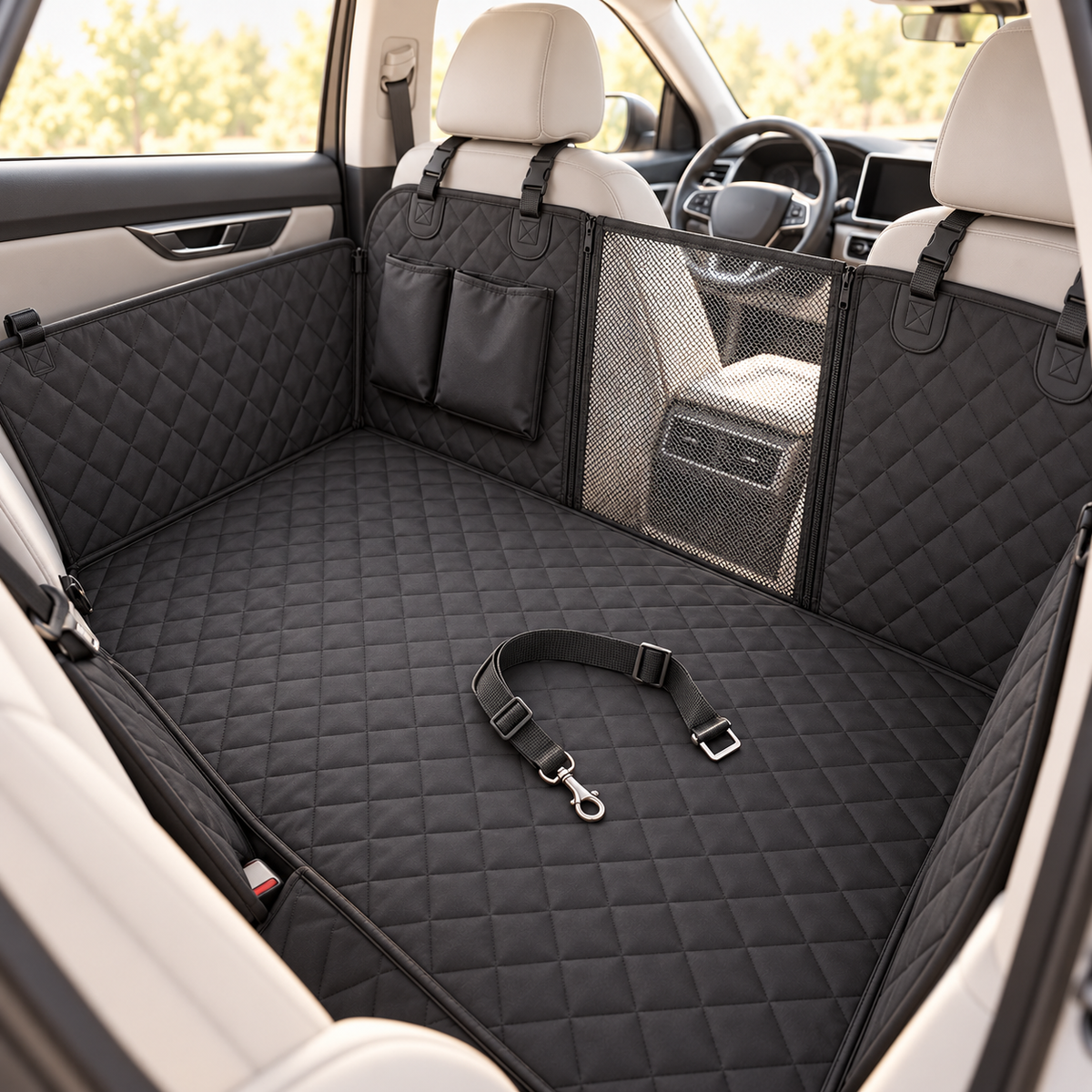Croc-Route - Protection Banquette Voiture Chien