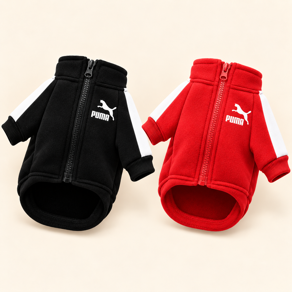 Le sweat Croc Club — Veste zippée sport & confort pour chien
