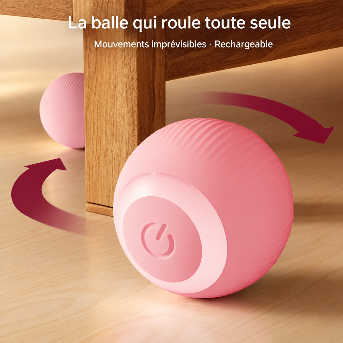 La Balle Folle - Balle Interactive pour Chat