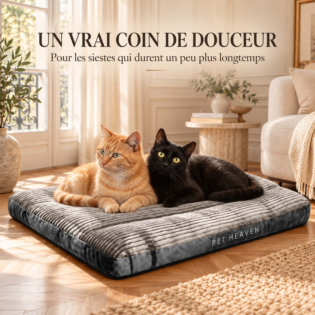 Croc’Dodo – Matelas moelleux et déhoussable pour chien