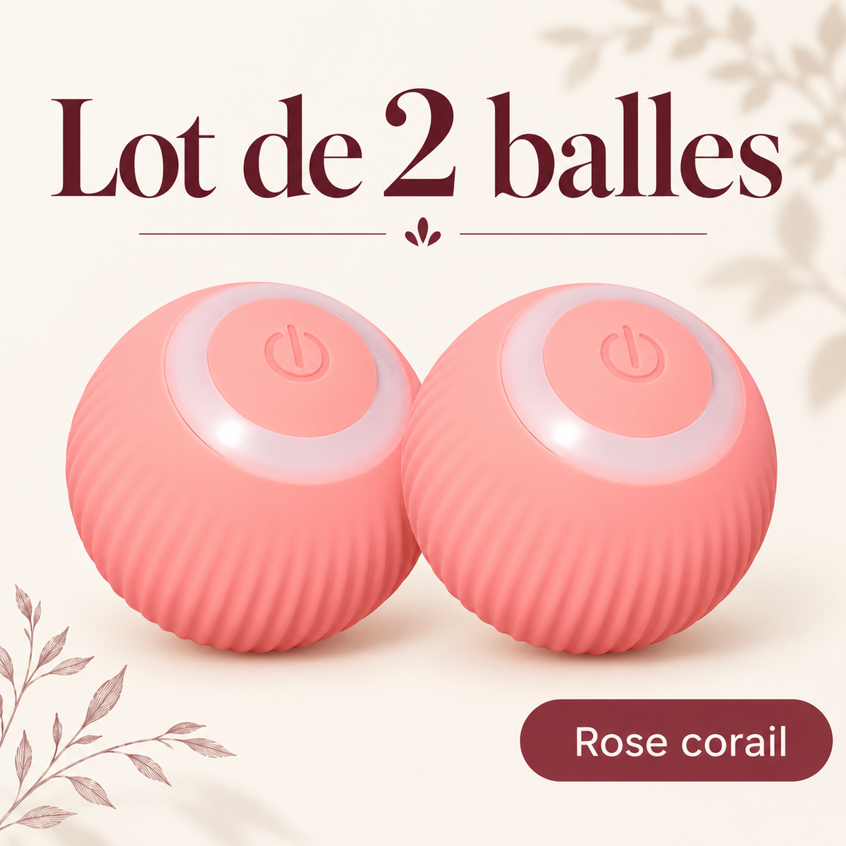 La Balle Folle - Balle Interactive pour Chat